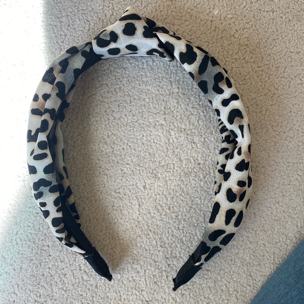 Leopard headband